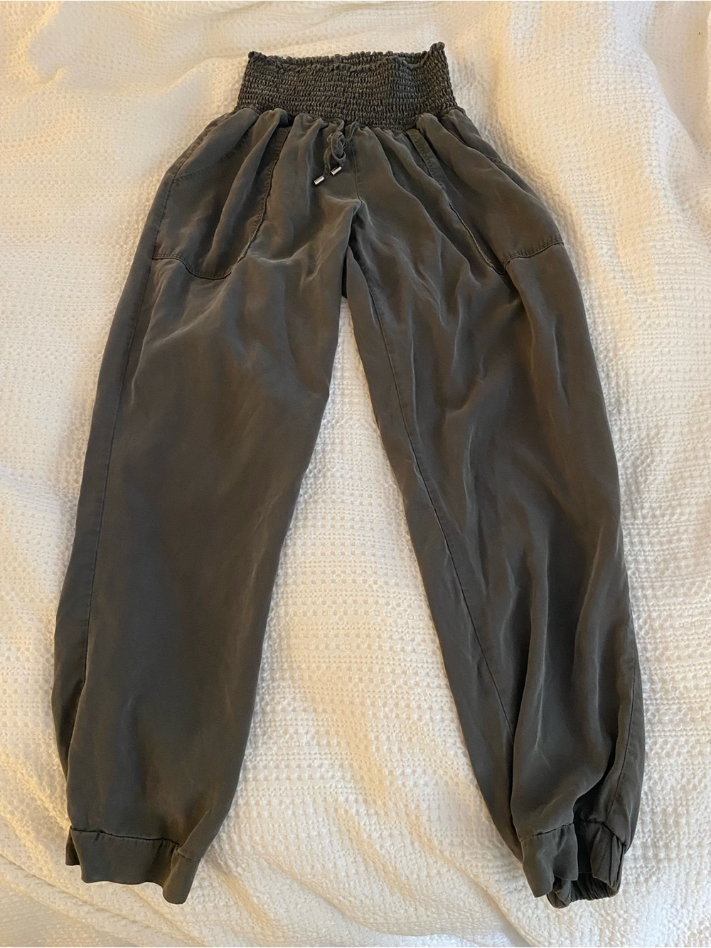 Women’s Maternity Casual Pants in Dark Gray
